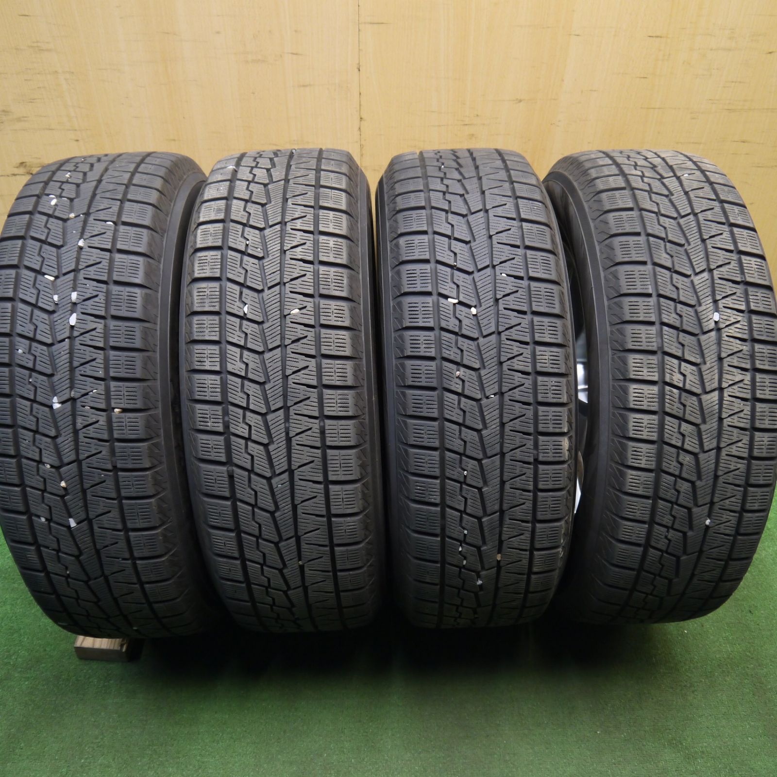 ②1本（4本）バリ溝 20系 アルファードヴェルファイア純正 215/65R16 バリ溝！21年！9分☆トヨタ 20系 アルファード ヴェルファイア