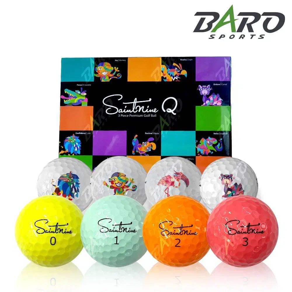 バロスポーツ Saintnine（セイントナイン ） Q 12 区 ／ ゴルフボール
