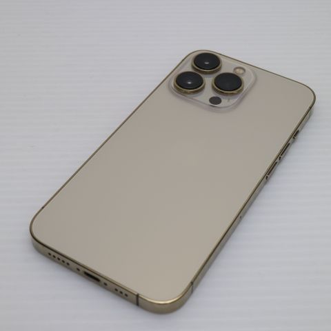 超美品 SIMフリー iPhone13 Pro 1TB ゴールド 本体 即日発送