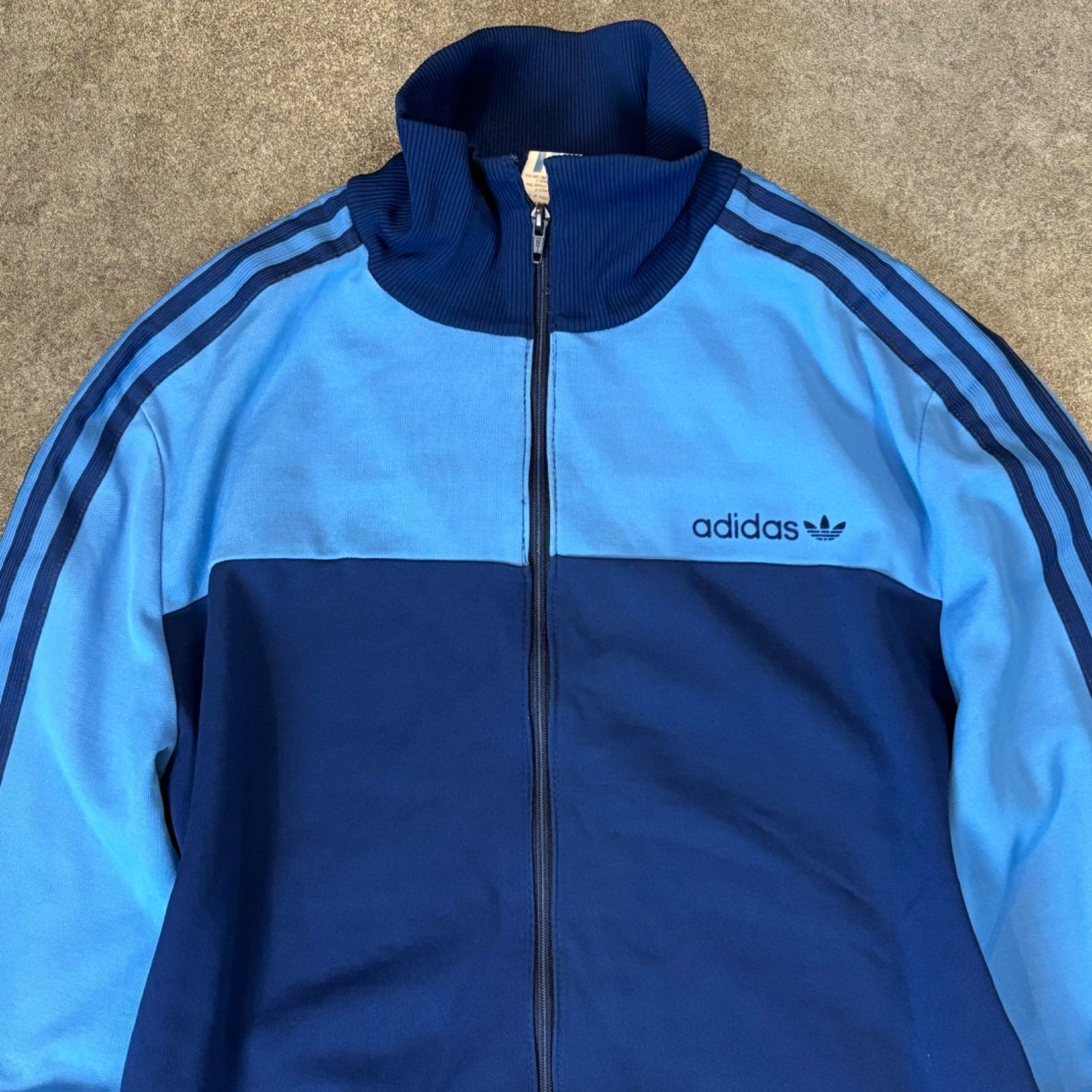 ユーゴスラビア製 80s Vintage ADIDAS Trefoil Logo Embroidery Track 