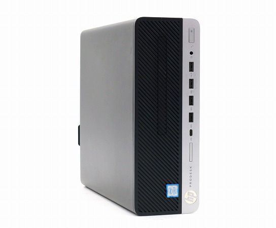 hp ProDesk 600 G4 SFF Core i3-8100 3.6GHz 8GB 256GB(新品SSD) DisplayPort x2/アナログRGB出力 Windows11 Pro 64bit 中古