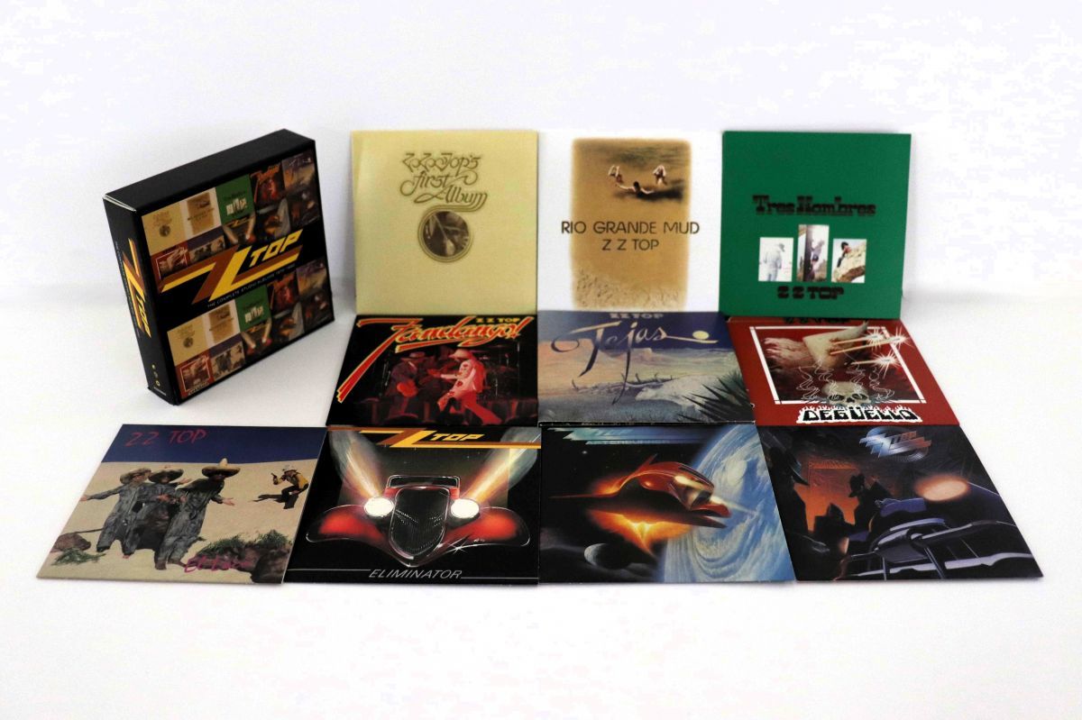 欧10discs CD ZZ Top Complete Studio Albums 1970-1990