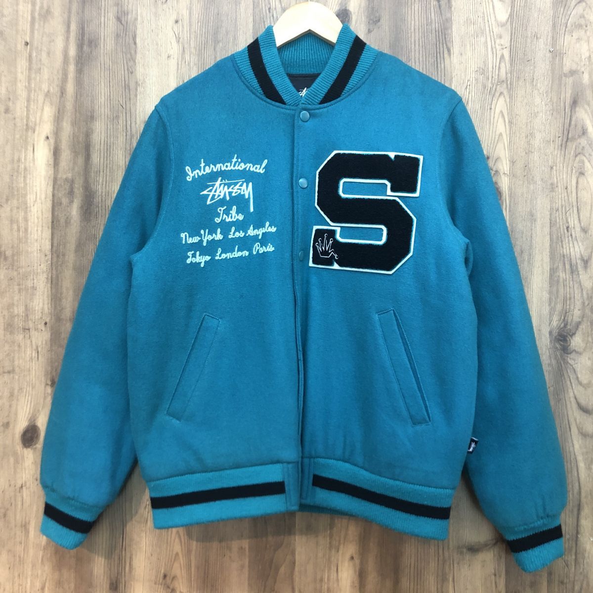 OLD STUSSY (オールドステューシー) スタジャン (M) old STUSSY オールド ステューシー スタジャン ジャケット S ※中古