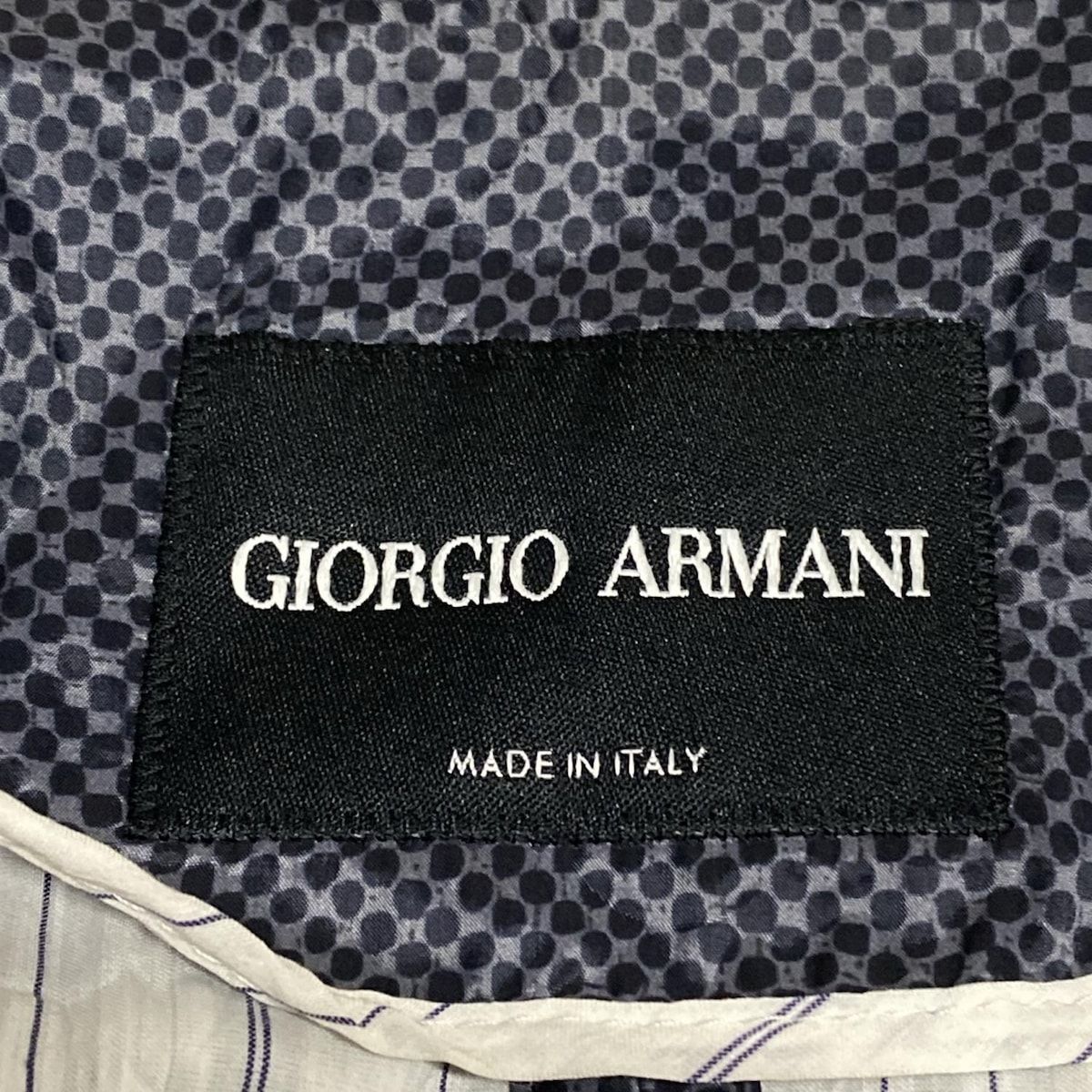 GiorgioArmani ジャケット　サイズ44　美品 GIORGIOARMANI(ジョルジオアルマーニ) ジャケット サイズ44 S
