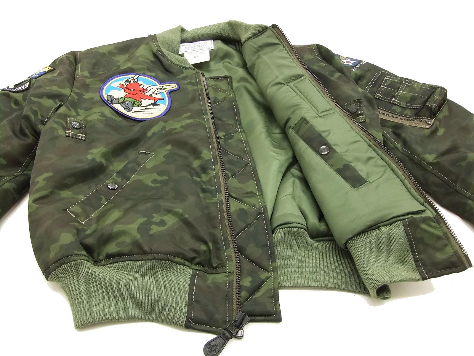 テッドマン TEDMAN MA-1 フライトジャケット TMA-340 エフ商会