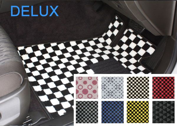 デラックス フロアマット 車種専用タイプ メルセデス・ベンツ Mクラス W166 2012年06月～2015年10月 柄 ベンツM3