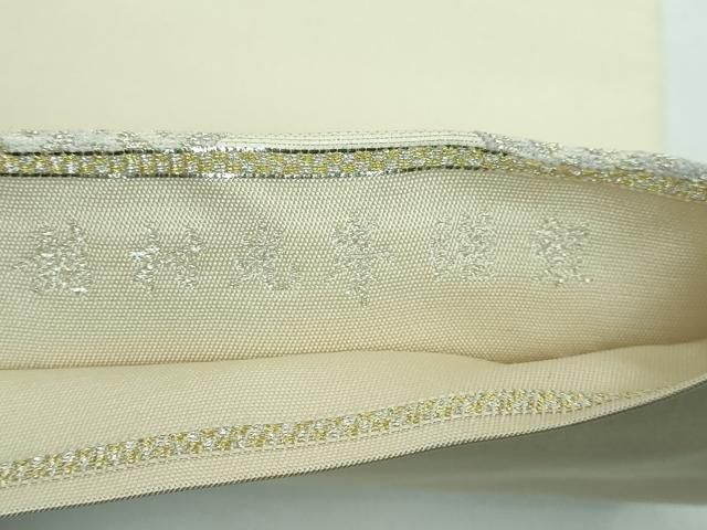 平和屋本店□極上 三代目 龍村光峯 太鼓柄 本袋帯 高貴文 金銀糸 逸品  