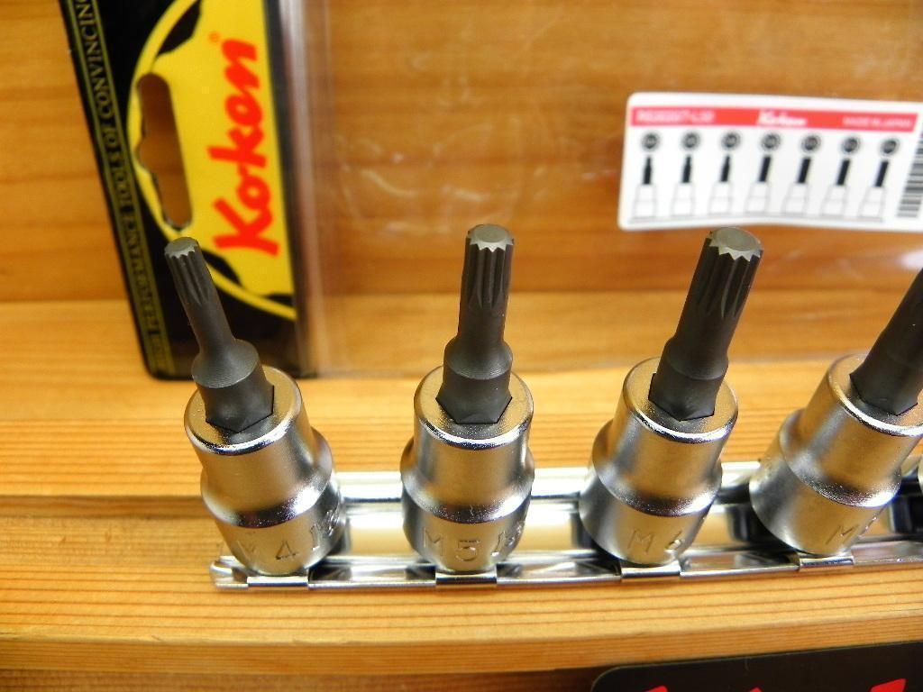 コーケン 3|8 9.5 sq トリプルスクエア XZN ソケット セット *3重4角 BMW *Ko-ken *RS3020|7-L50 WWW_OLIVIERBERNSTEIN_COM