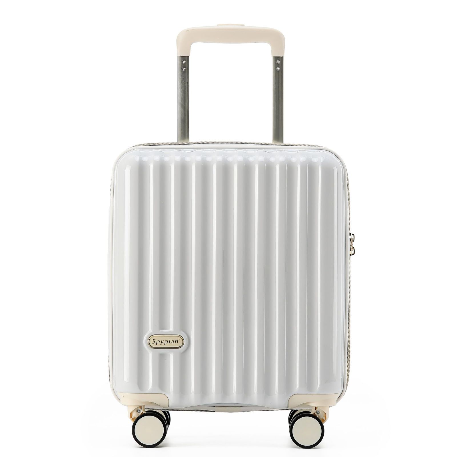 Spyplan 100席未満 機内持ち込みスーツケース キャリーケース 持ち持ち込み コインロッカーサイズ lcc対応 超軽量 小型 26 L 1泊2日 耐衝撃 ファスナータイプ 静音 ダブルキャスター 360度回転 TSAロック搭載 レディー