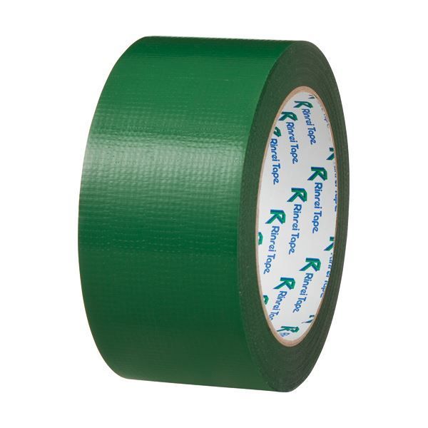 （まとめ） リンレイ PEワリフカラーテープ 50mm×25m 緑 674ミドリ 1巻 【×15セット】