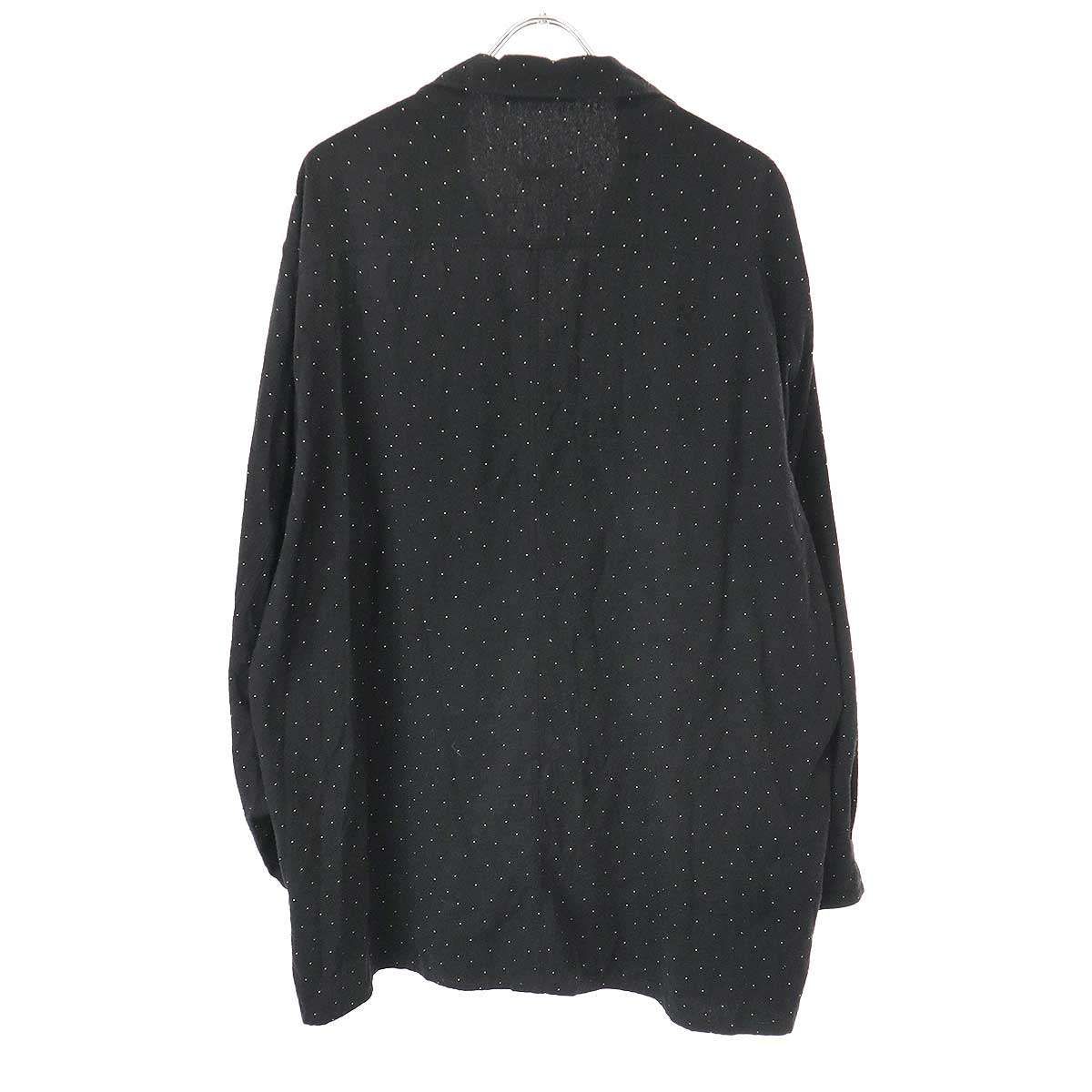 COMOLI コモリ 24SS SILK NOIL DOT SHIRT JACKET シルクノイル