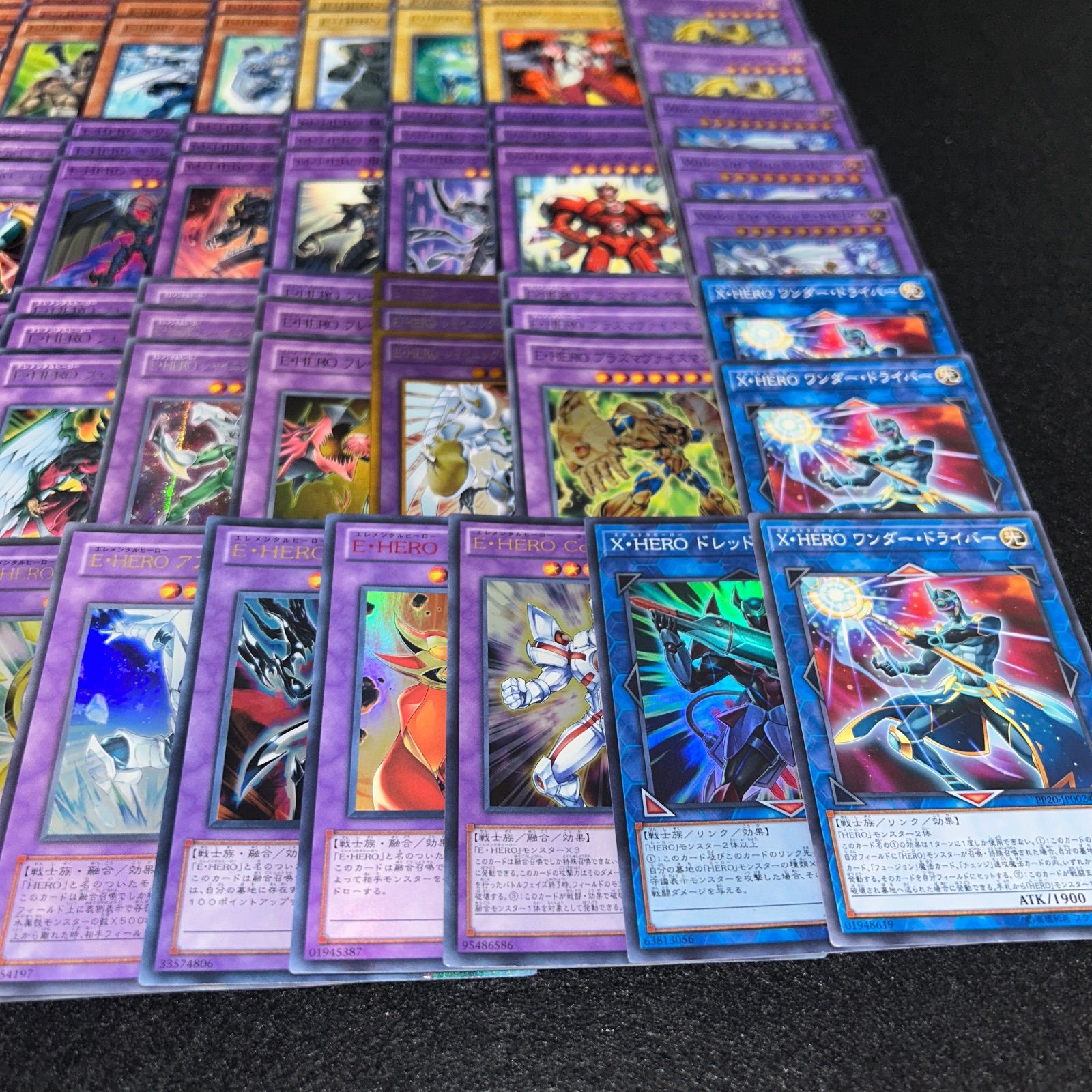 No.PP49 遊戯王 E・HERO デッキパーツ 遊城十代 アブソルートZero