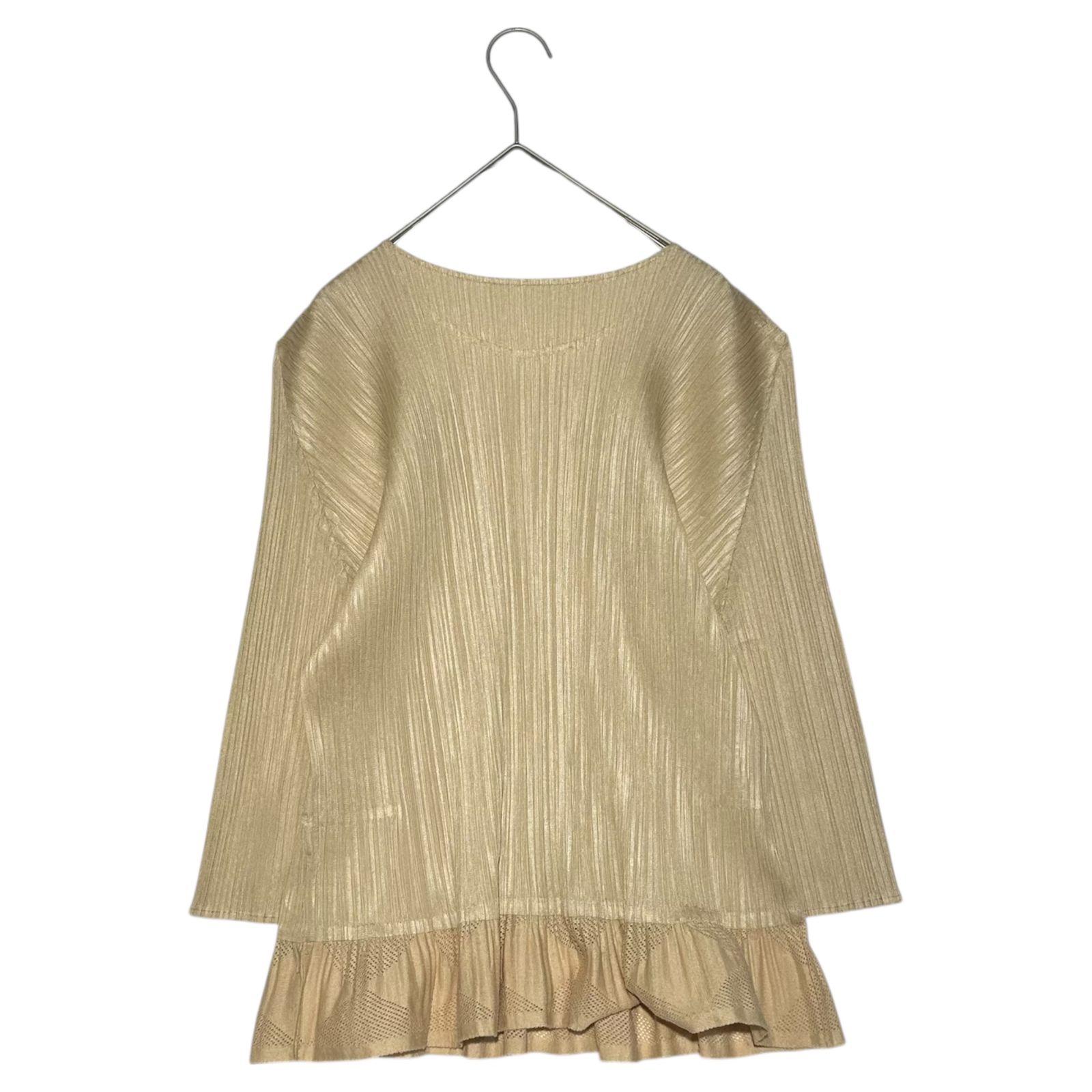 PLEATS PLEASE(プリーツプリーズ) Mesh switch pleated long
