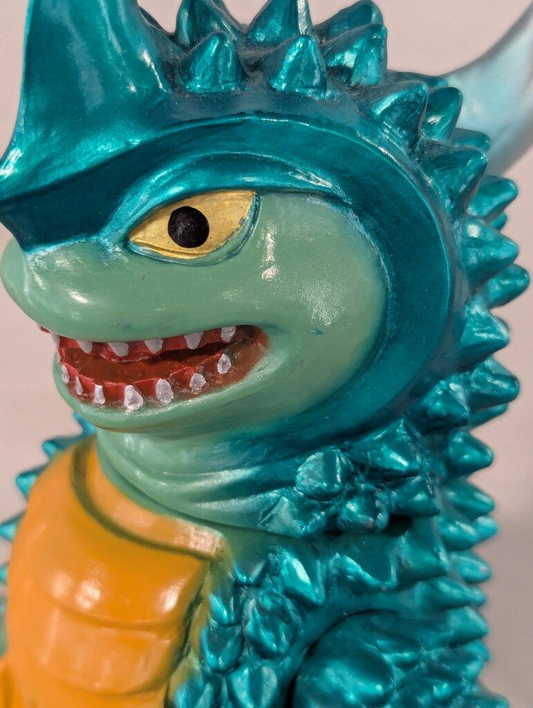 なかよし　ソフビ　甘党怪獣　キビロス2期 なかよし なかよしの怪獣シリーズ 甘党怪獣キビロス(ミント
