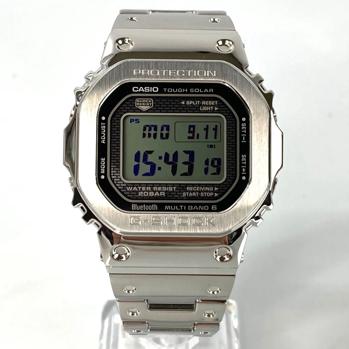 美品】カシオ CASIO G-SHOCK GMW-B5000D-1JF 5000シリーズ フルメタル 