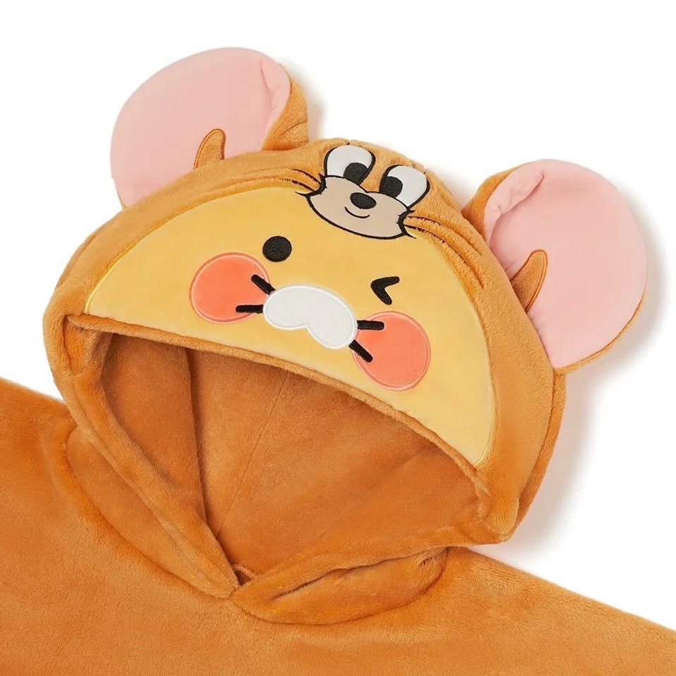 韓国 カカオフレンズ × トムとジェリー コラボグッズ 着る毛布 