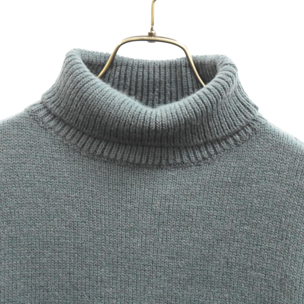 GUCCI (グッチ) ウールアルパカ混タートルネックニットセーター