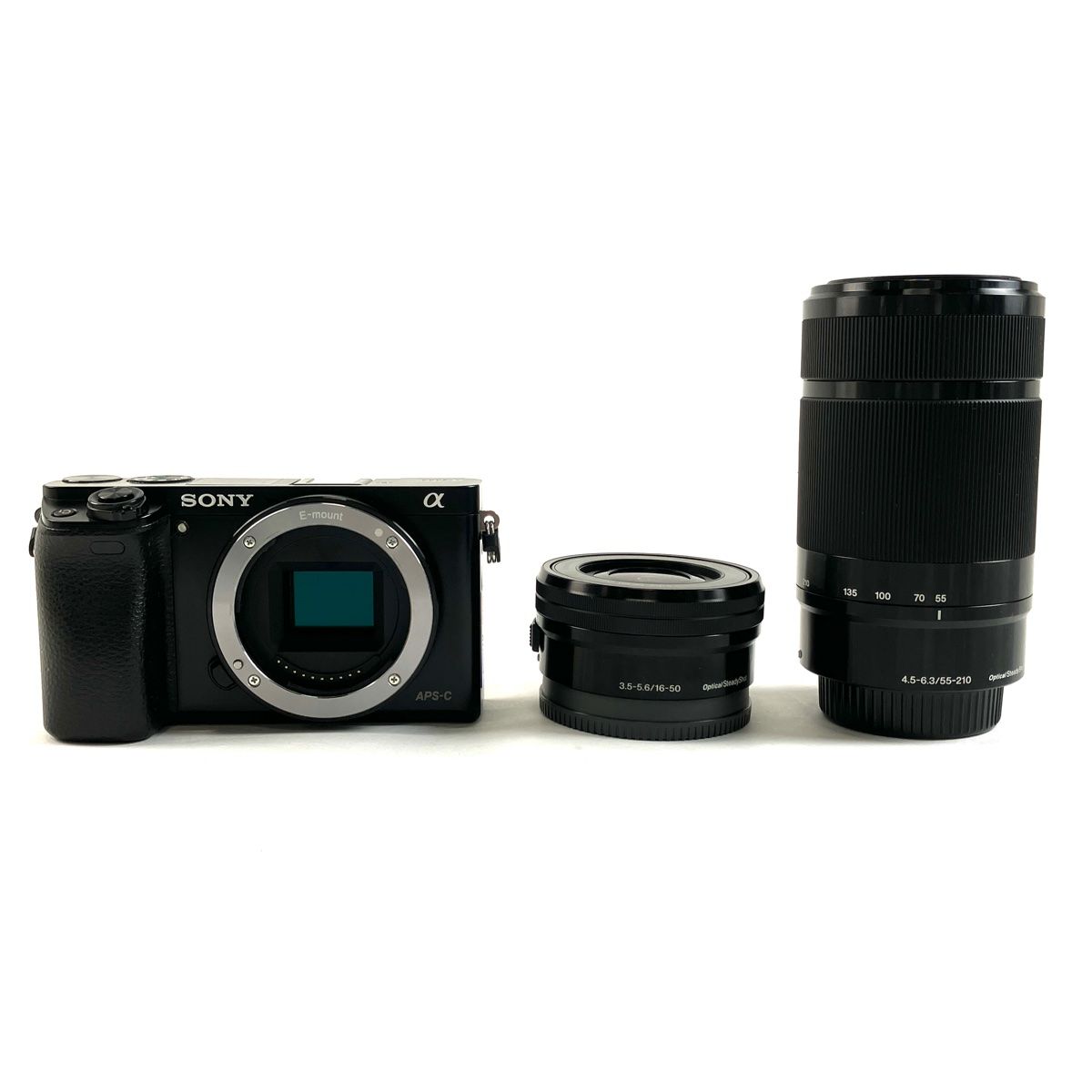 ジャンク品 SONY ILCE-6000Y(B)ダブズームレンズキット SONY α6000