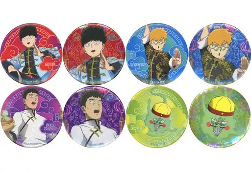 中古】バッジ・ピンズ 全8種セット 「モブサイコ100III 我打!戦え