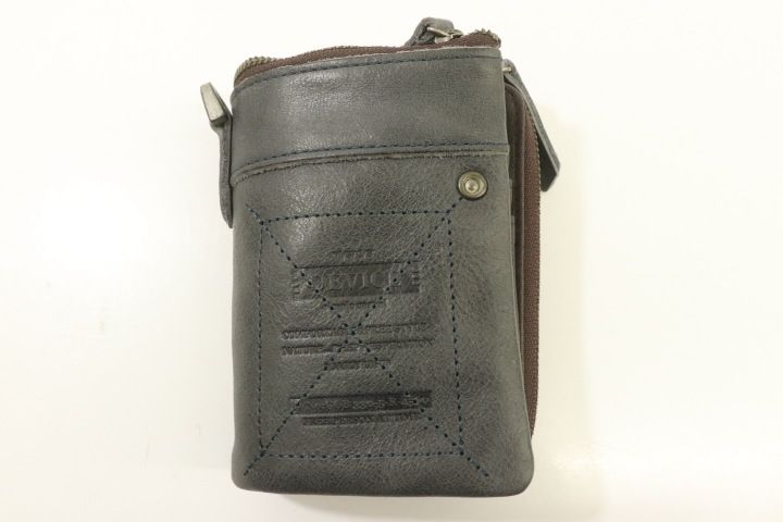 【中古】 DEVICE メンズ財布 -- 財布 DEVICE -- 黒 ブラック ロゴ