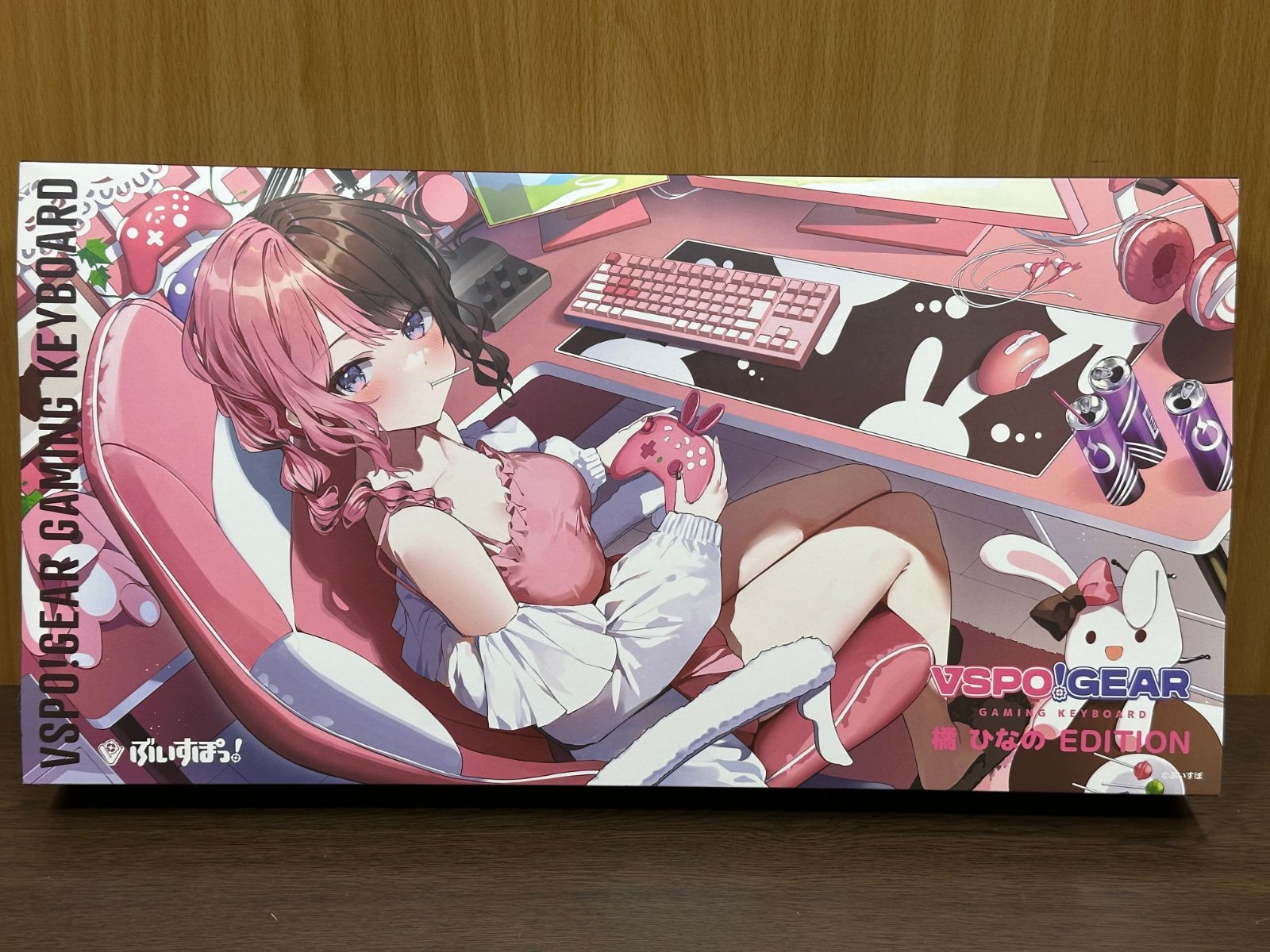 ぶいすぽっ VSPO! GEAR ゲーミングキーボード 橘ひなのEdition