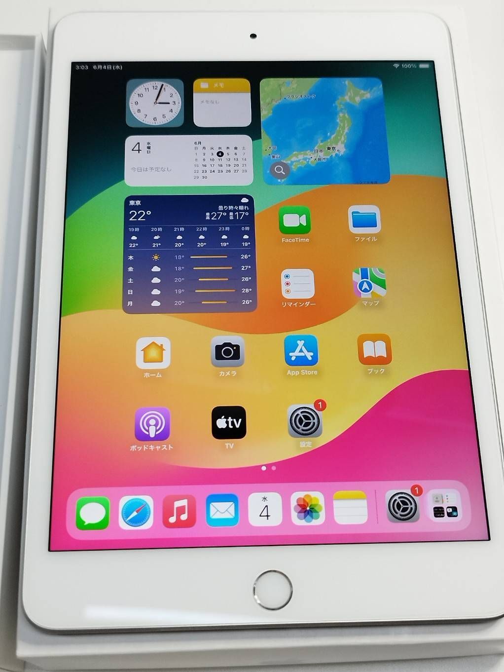 iPad mini5 Wi-Fi 64GB シルバー A2133 Apple iPad Mini 5th Gen 7.9