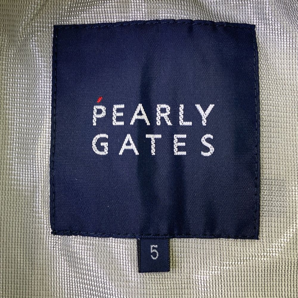 購入特典 サイズ 5 PEARLY GATES パーリーゲイツ ツインスニード ホワイト系 240101463686 ゴルフウェア メンズ ストスト