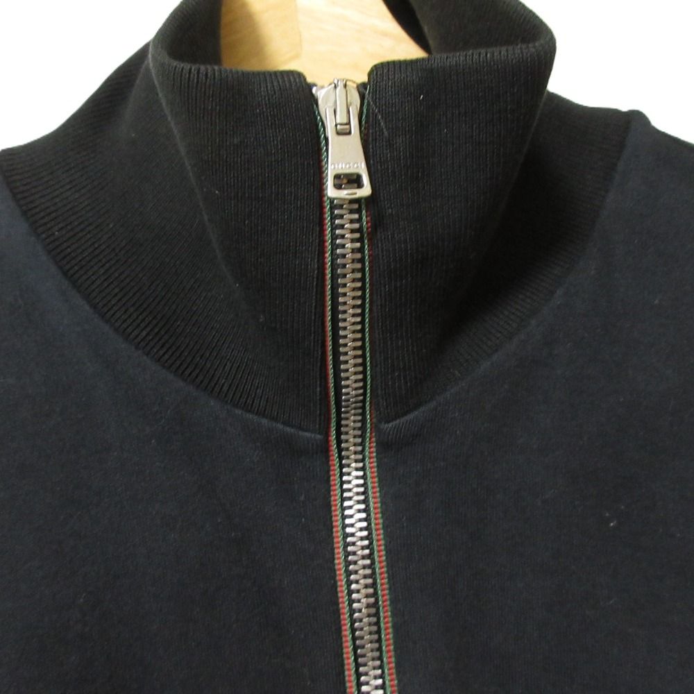 GUCCI シェリーライン ジップアップ サイズL ブラック