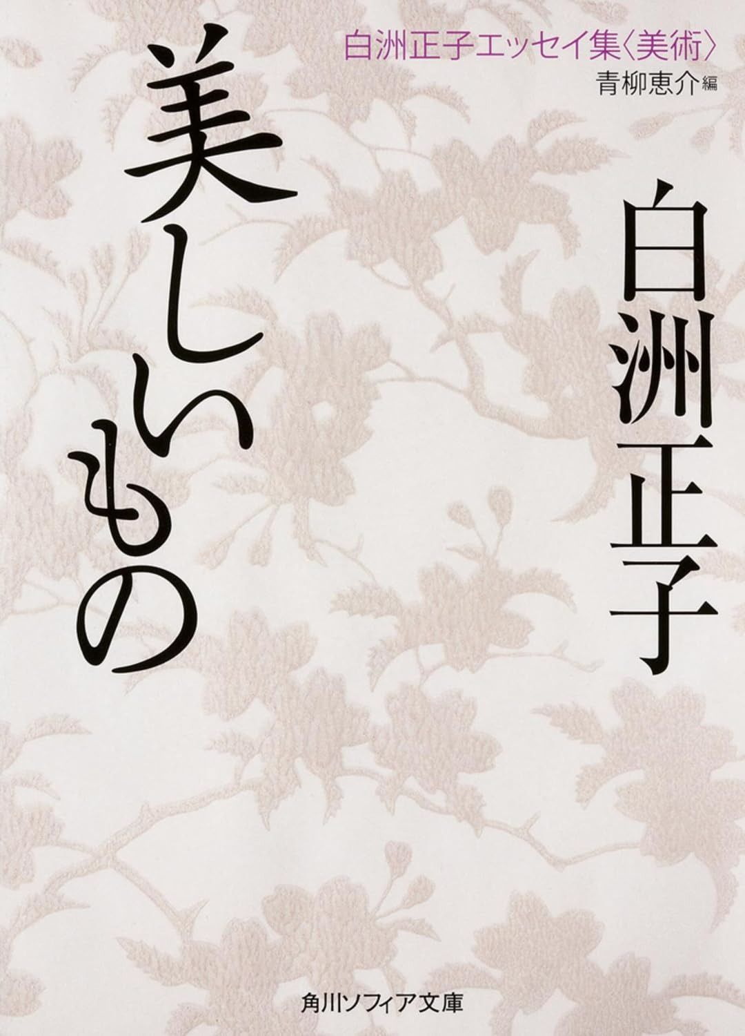  美しいもの 白洲正子エッセイ集(美術) (角川ソフィア文庫) その他