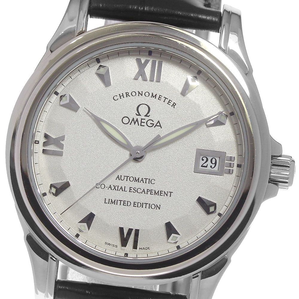 オメガ OMEGA 5941.31.31 デビル リミテッドエディション K18WG 999本限定 自動巻き メンズ良品箱付き_811998