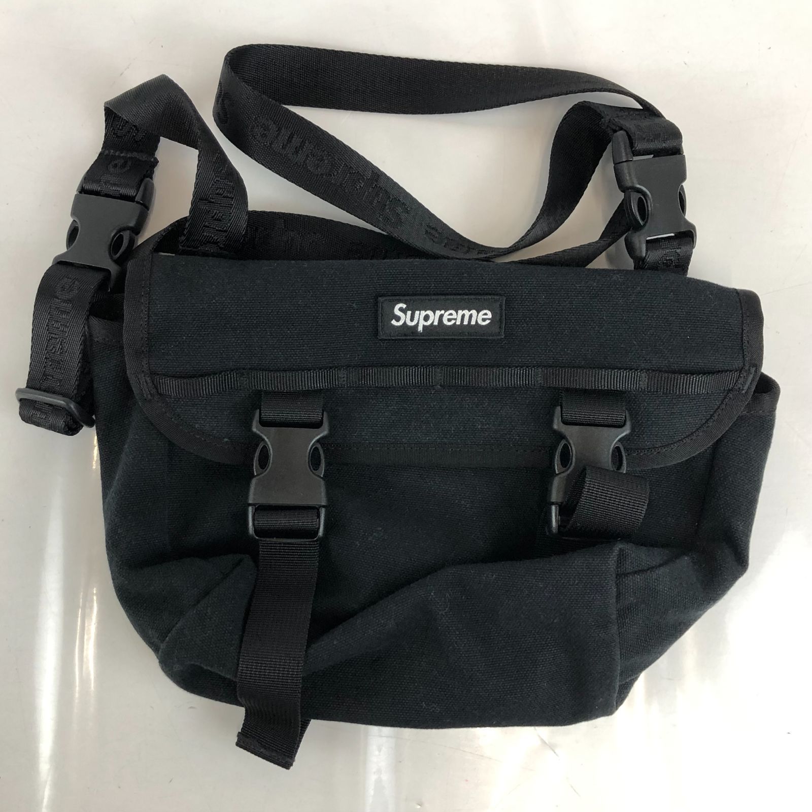Supreme 25SS Mini Messenger Bag シュプリーム ミニ メッセンジャー バッグ ブラック |m 250607 02189hi 148