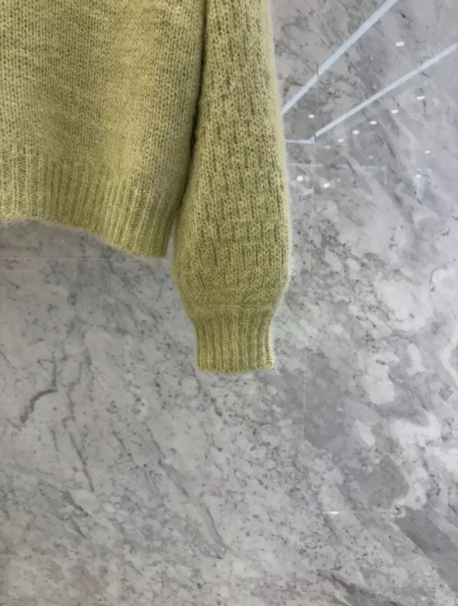 js NEW YORK スター スタイル 2025 f|w ラウンド 刺繍 フラワー バイカラー ニット NICORILABO_COM