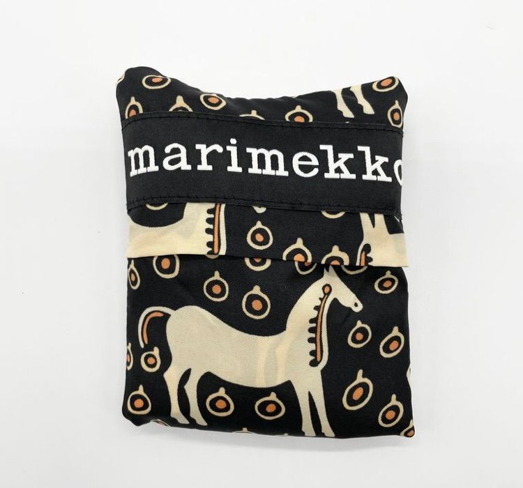 マリメッコ marimekko Smartbag Musta Tamma ムスタタンマ 廃盤