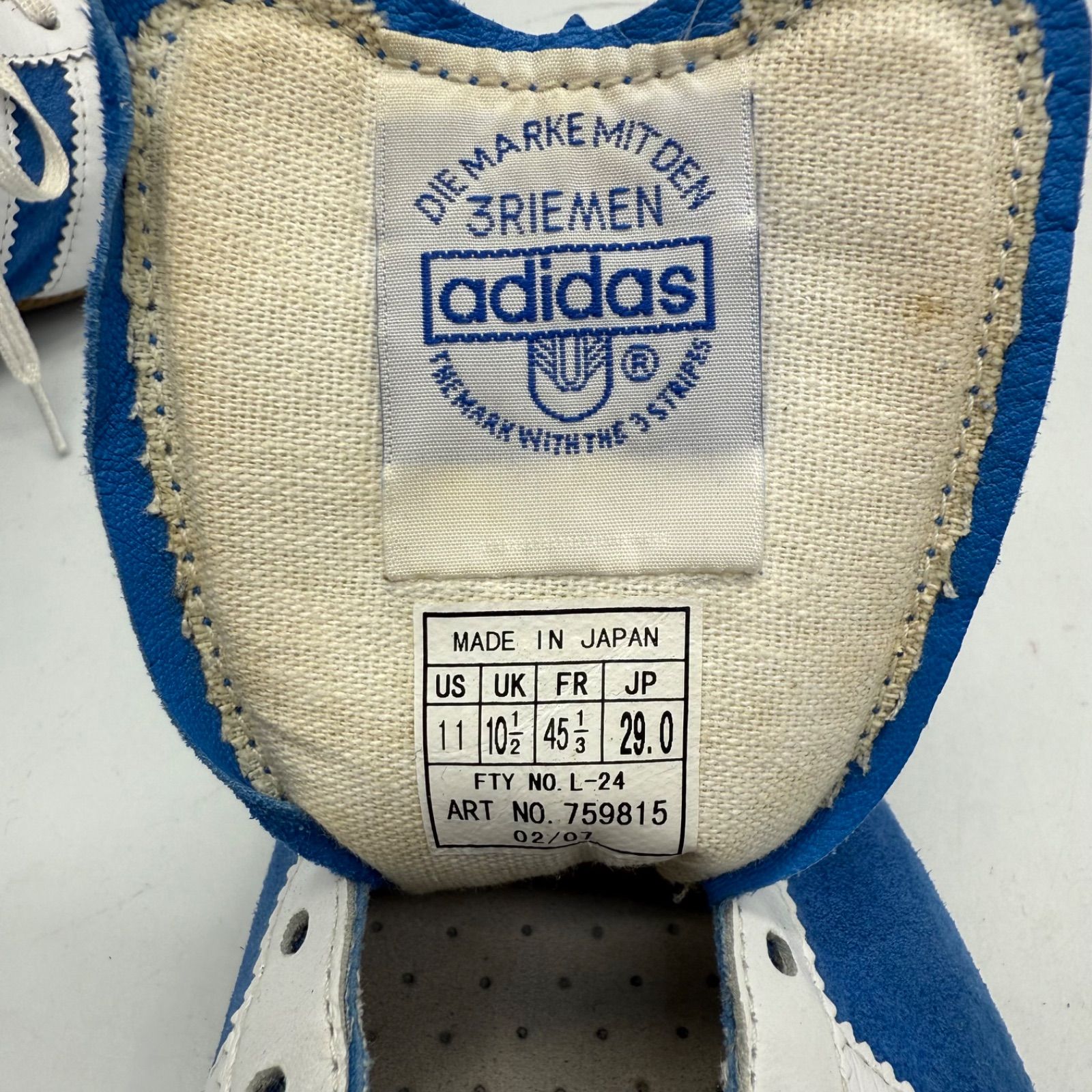 adidas 2002 JAPAN archive TOKIO 759815 29cm アディダス 日本製 初期