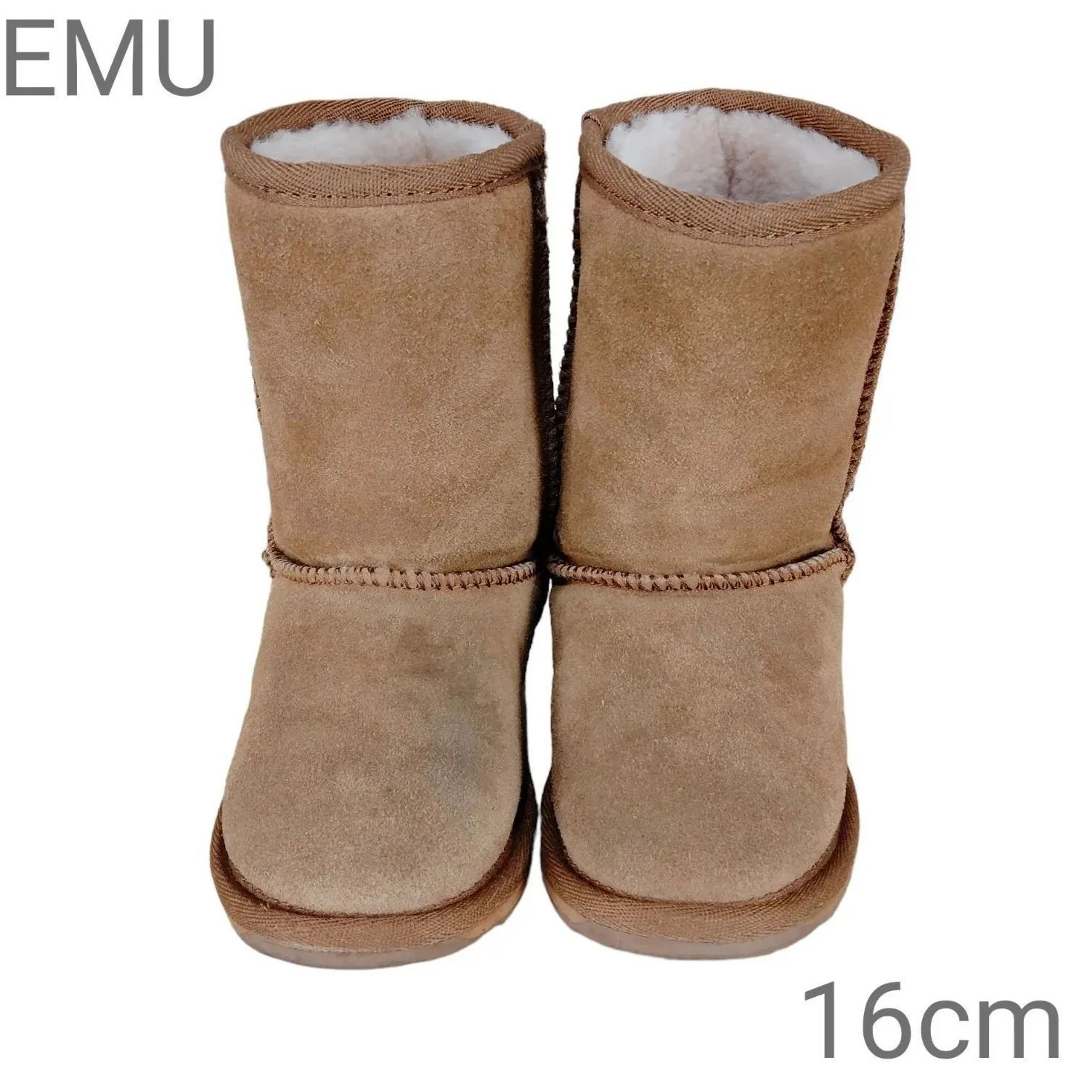 EMU エミューオーストラリア キッズムートンブーツ 16cm 子供用ブーツ