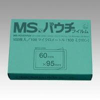 【激安大特価，最新作】 （まとめ） パウチフィルム 明光商会 ＭＳパウチフィルム  MP10-6095 4993460230055 ●規格：名刺用●外寸：縦６０×横９５ｍｍ 1箱【×10セット】 その他