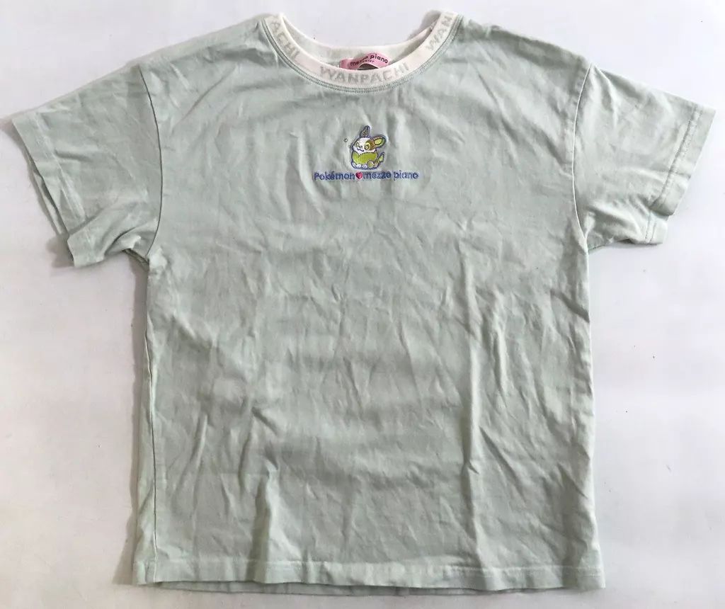 品質保証，安い 【中古】衣類 ワンパチ mezzo piano junior Tシャツ AMAIKAORI ホリゾンブルー 150サイズ 「ポケットモンスター」 ポケモンセンター限定 Tシャツ・アパレル