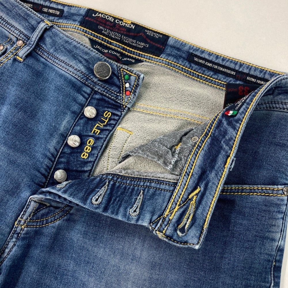 JACOB COHEN ヤコブコーエン デニムパンツ 688 ブルー系 33