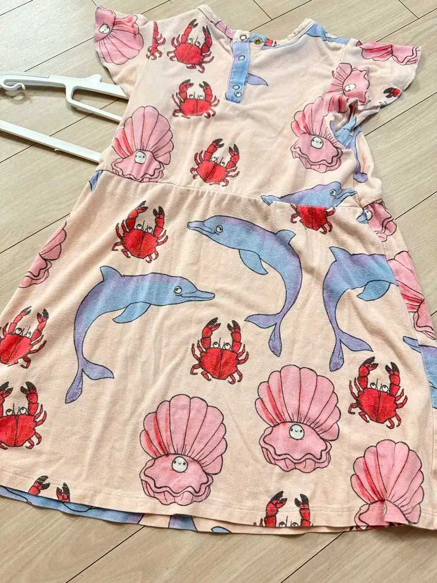 ミニロディーニ⌣̈⃝ワンピース104~110cm Mini Rodini(ミニロディーニ) ワンピース 104 ／ 110 サイズ