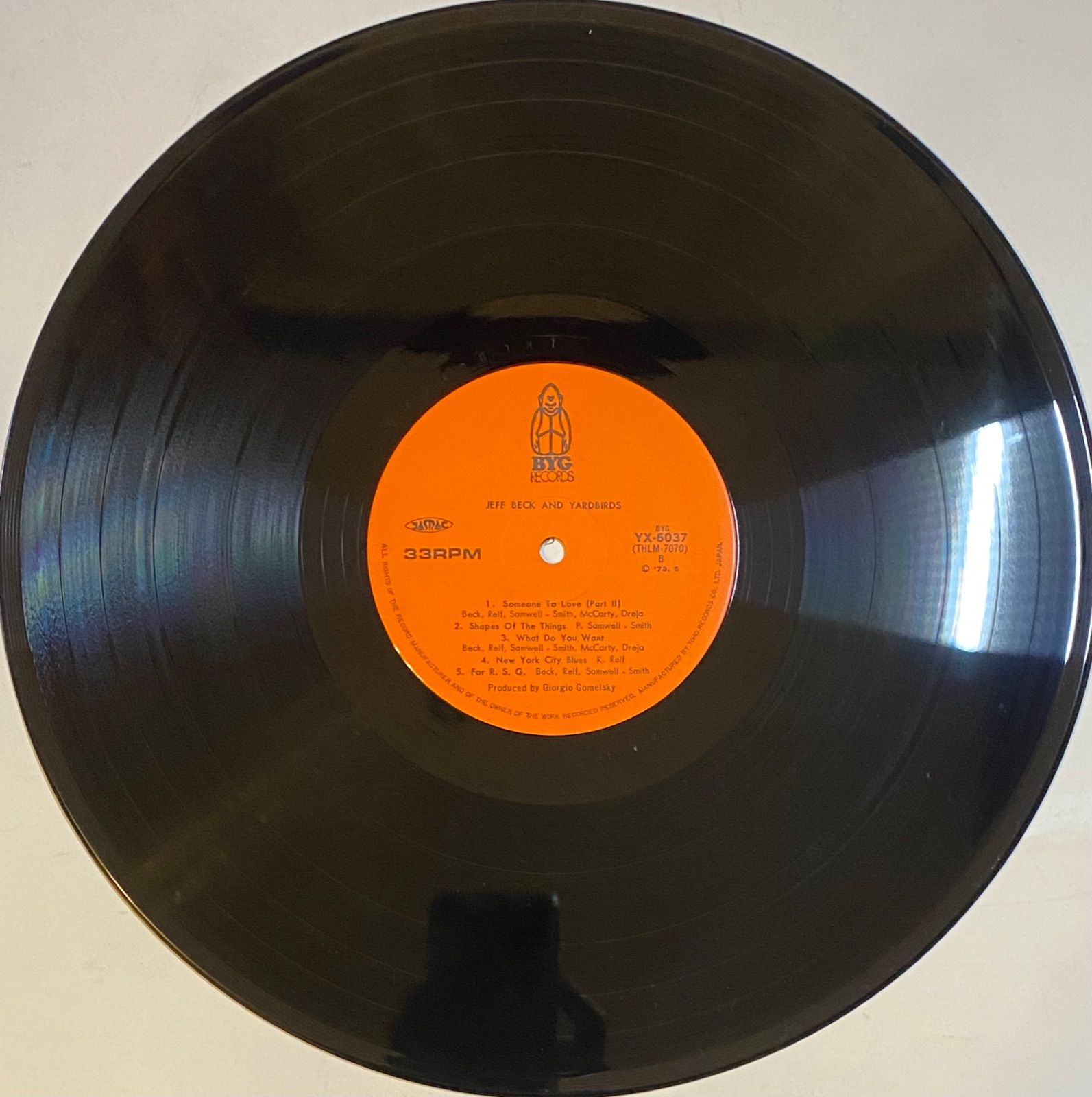 フィードバック ヤードバーズ  LP ジェフ・ベック・アンド・ヤードバーズ Feedback Yardbirds | ジェフベックの茶飲み話サイト。