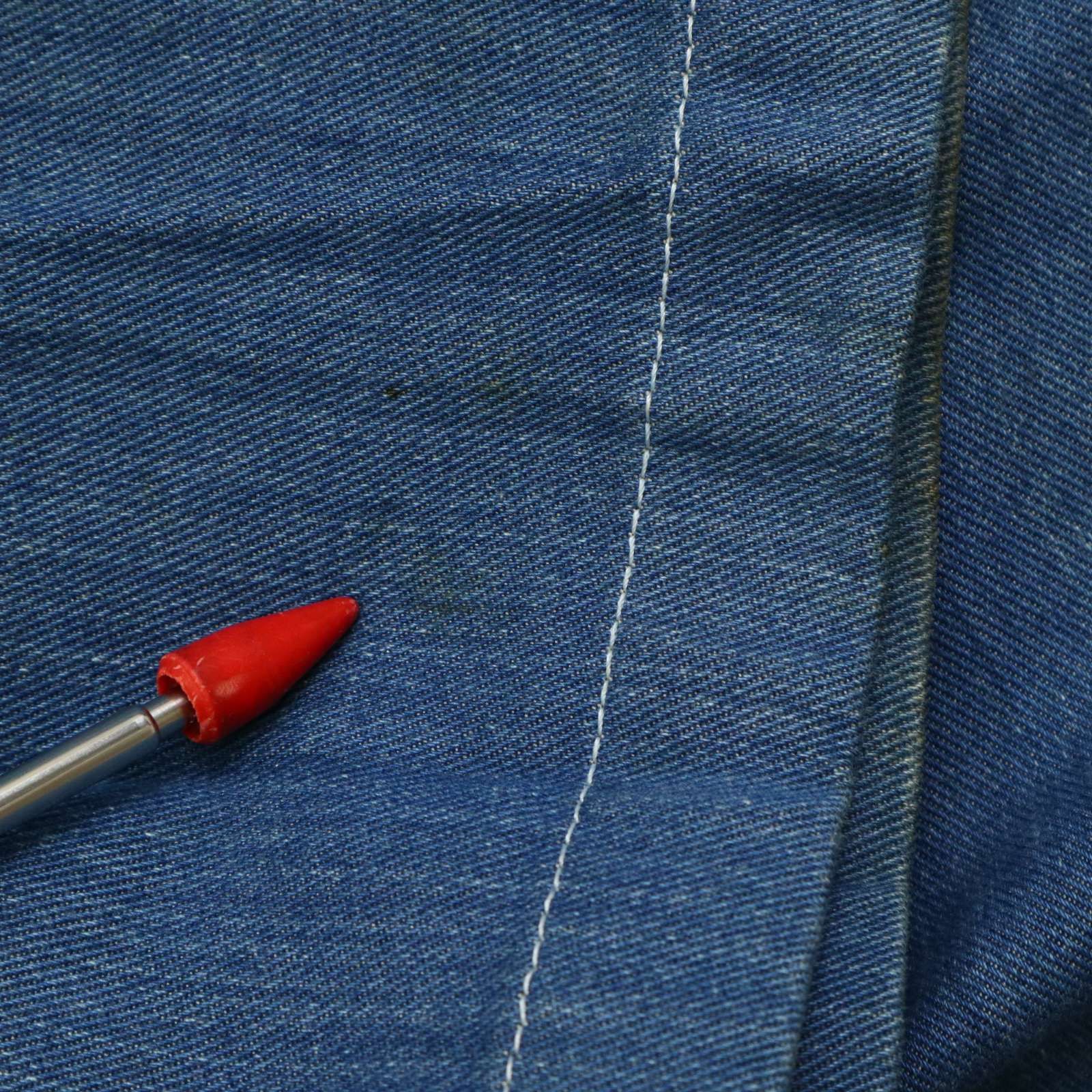 HARDY AMIES SPORT ハーディエイミス ロゴワッペン☆ レーヨン デニム