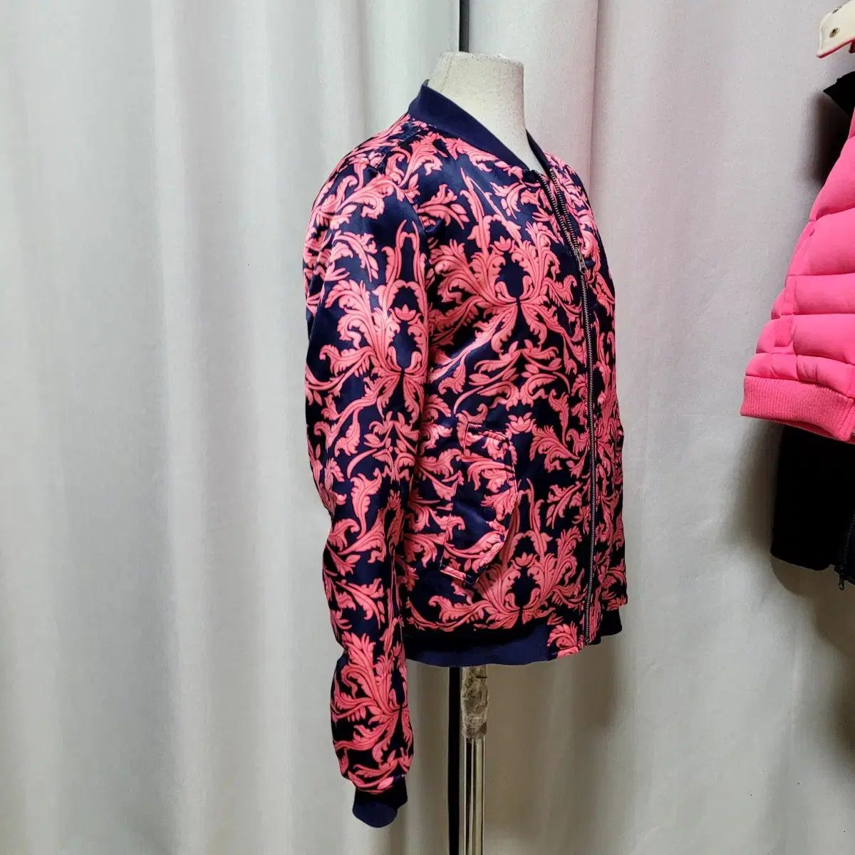 adidas アディダス サテンボンバージャケット