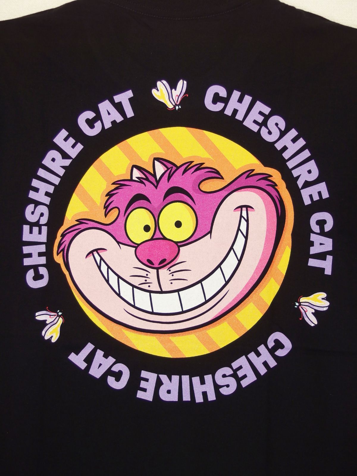 チェシャ猫 長袖トレーナー ブラック CHESHIRE CAT チェシャ猫 長袖トレーナー ブラック CHESHIRE CAT チェシャ猫
