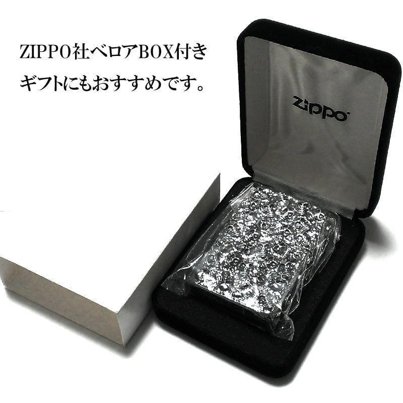 ジッポ スカルジャケット 超重厚 メタルジャケット ZIPPO ライター 5面 