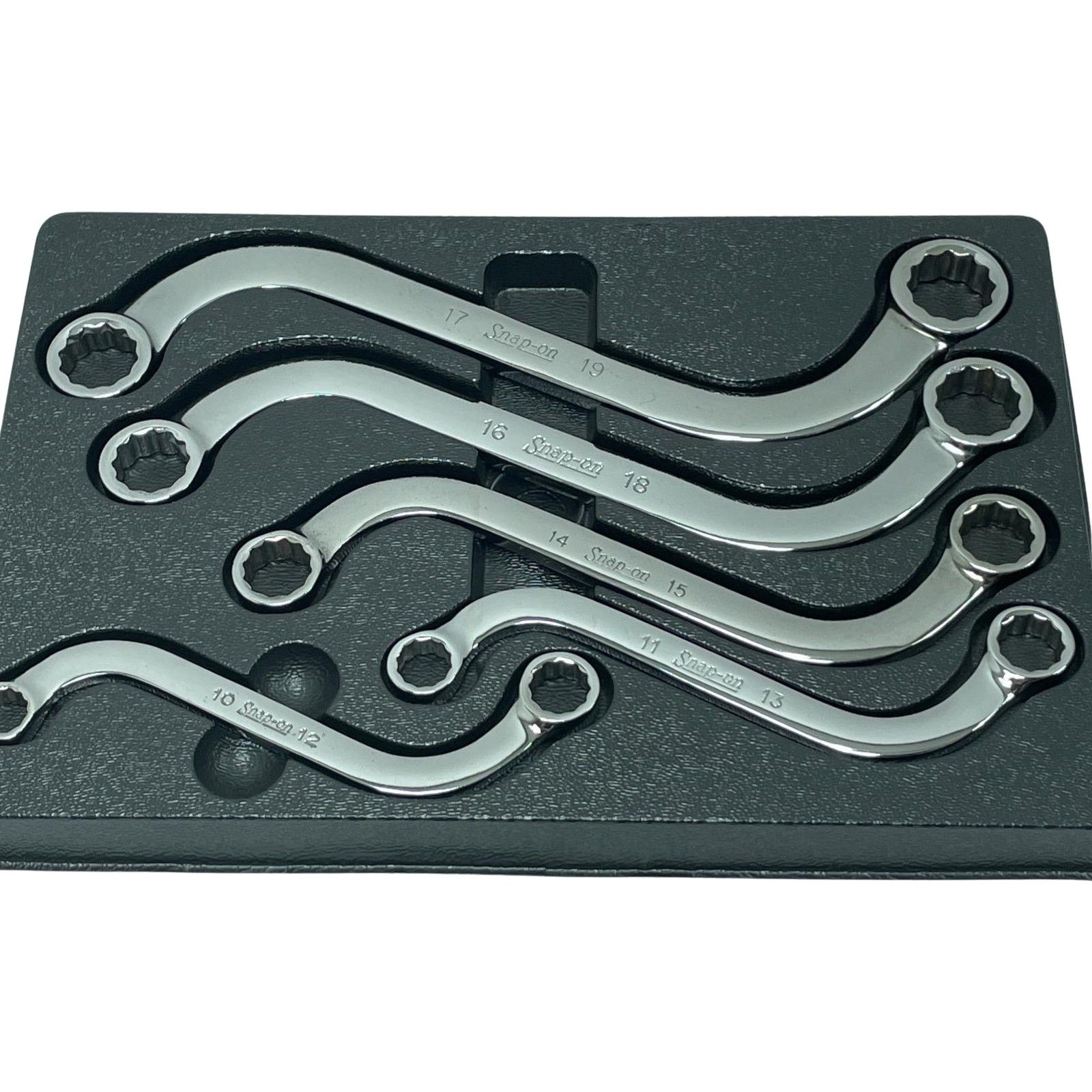 Snap-on スナップオン S字 メガネレンチ PAK430091 5本セット SBXM1012|SBXM1113|SBXM1415|SBXM1618|SBXM1719