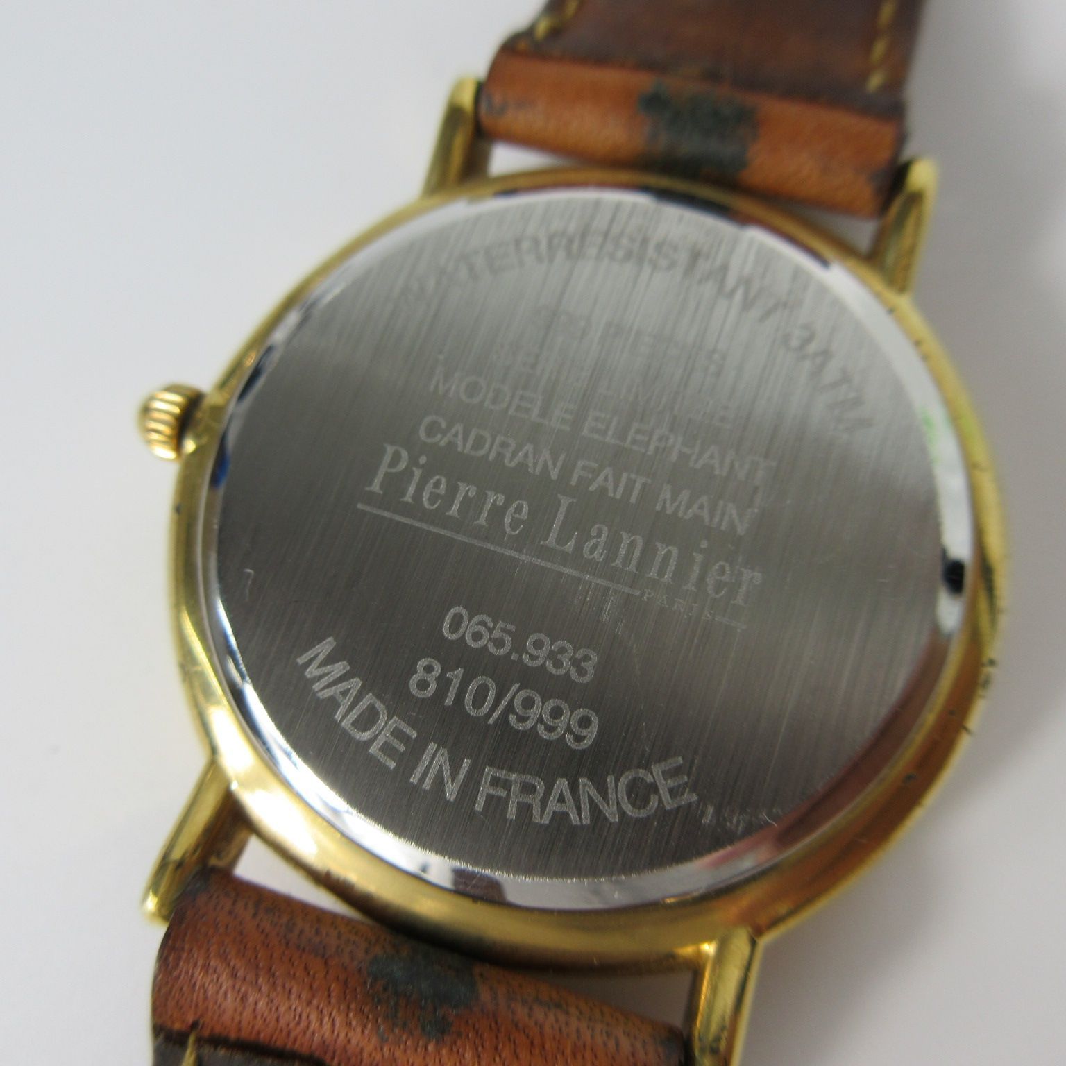Pierre Lannier ピエールラニエ 稼働品 腕時計 エレファント 象