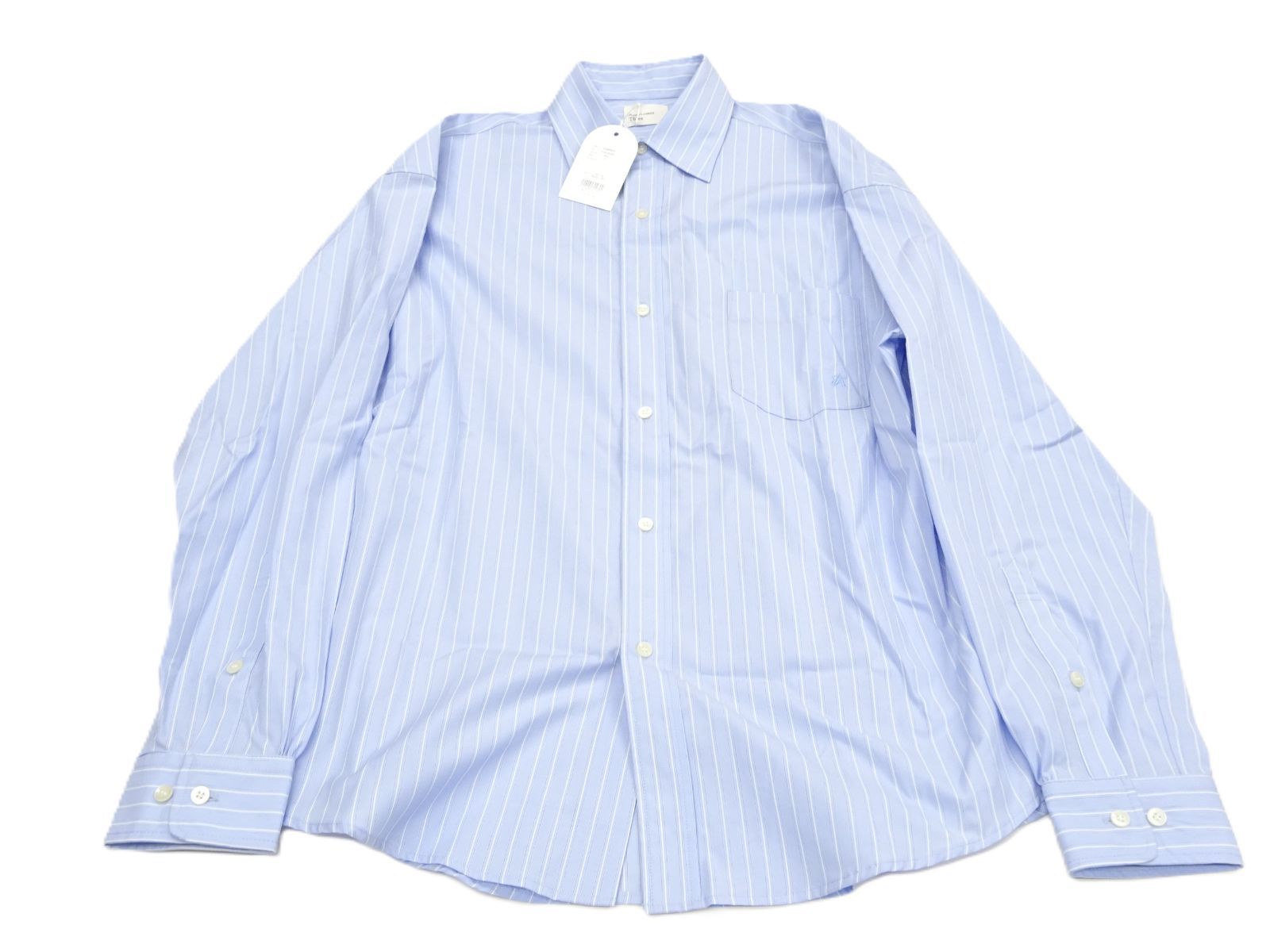 初期 apartment three oversized shirt ブルー 2 初期 apartment three oversized shirt ブルー 2