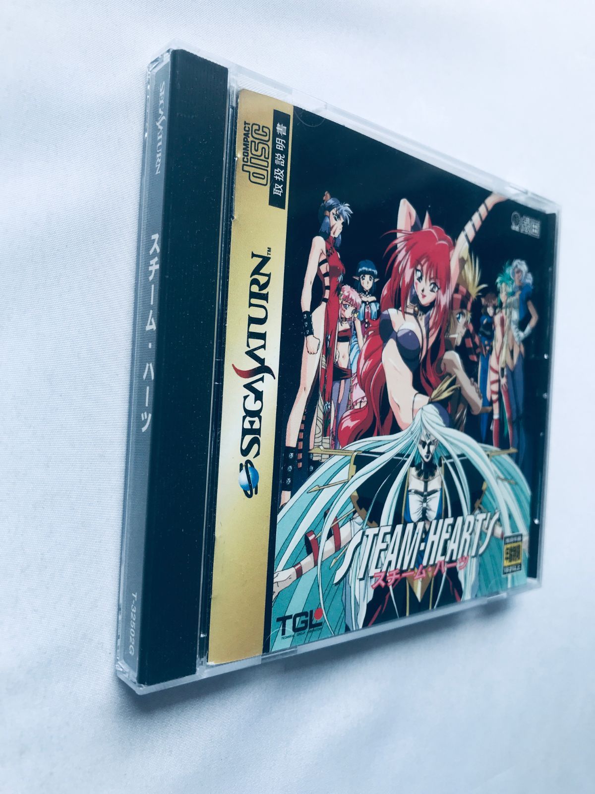 STEAM-HEARTS スチームハーツ 帯 ハガキ付き セガサターン Sega