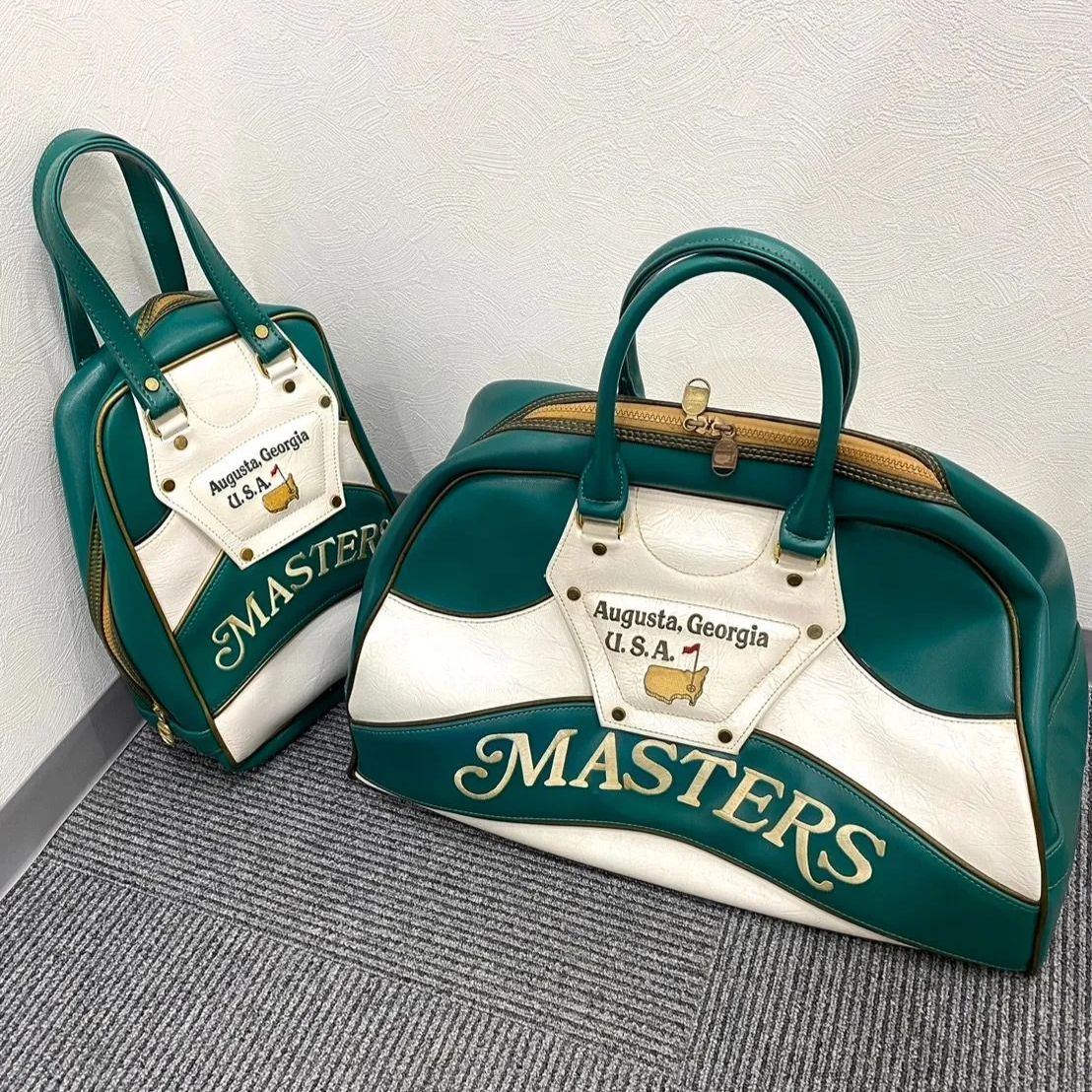 希少】MASTERS マスターズ ボストンバッグ ハンドバッグ ゴルフバッグ