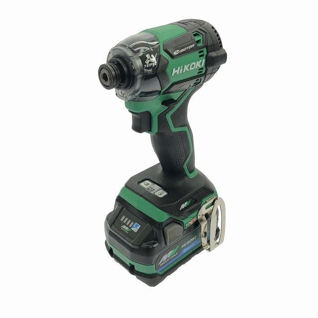 【保障できる！】 HIKOKI ハイコーキ 36V コードレスインパクトドライバー WH36DC XPSZ 新マルチボルトバッテリー2個 充電器 ケース